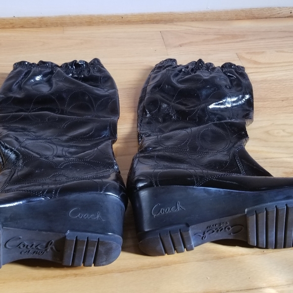 Coach patent leather boots - Picture 13 of 13